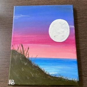 HAND PAINTED Landscape